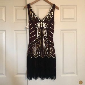 Flapper style dress